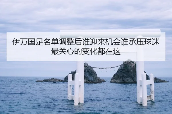 伊万国足名单调整后谁迎来机会谁承压球迷最关心的变化都在这
